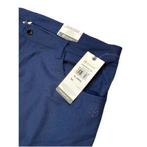 Gaiam Men's Commuter Pants BLUE athletic cozy logo athleisure NWT 38x32 XL MP33
